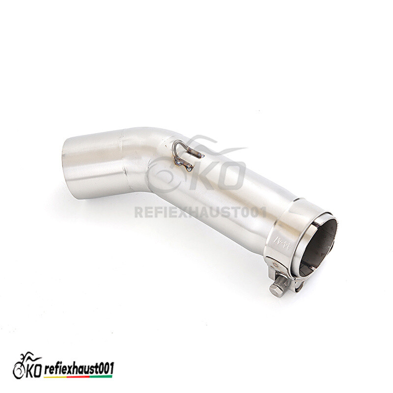 51mm For Suzuki GSXR 600 750 2011-2023 Motorcycle Mid Exhaust Link Pipe Slip On