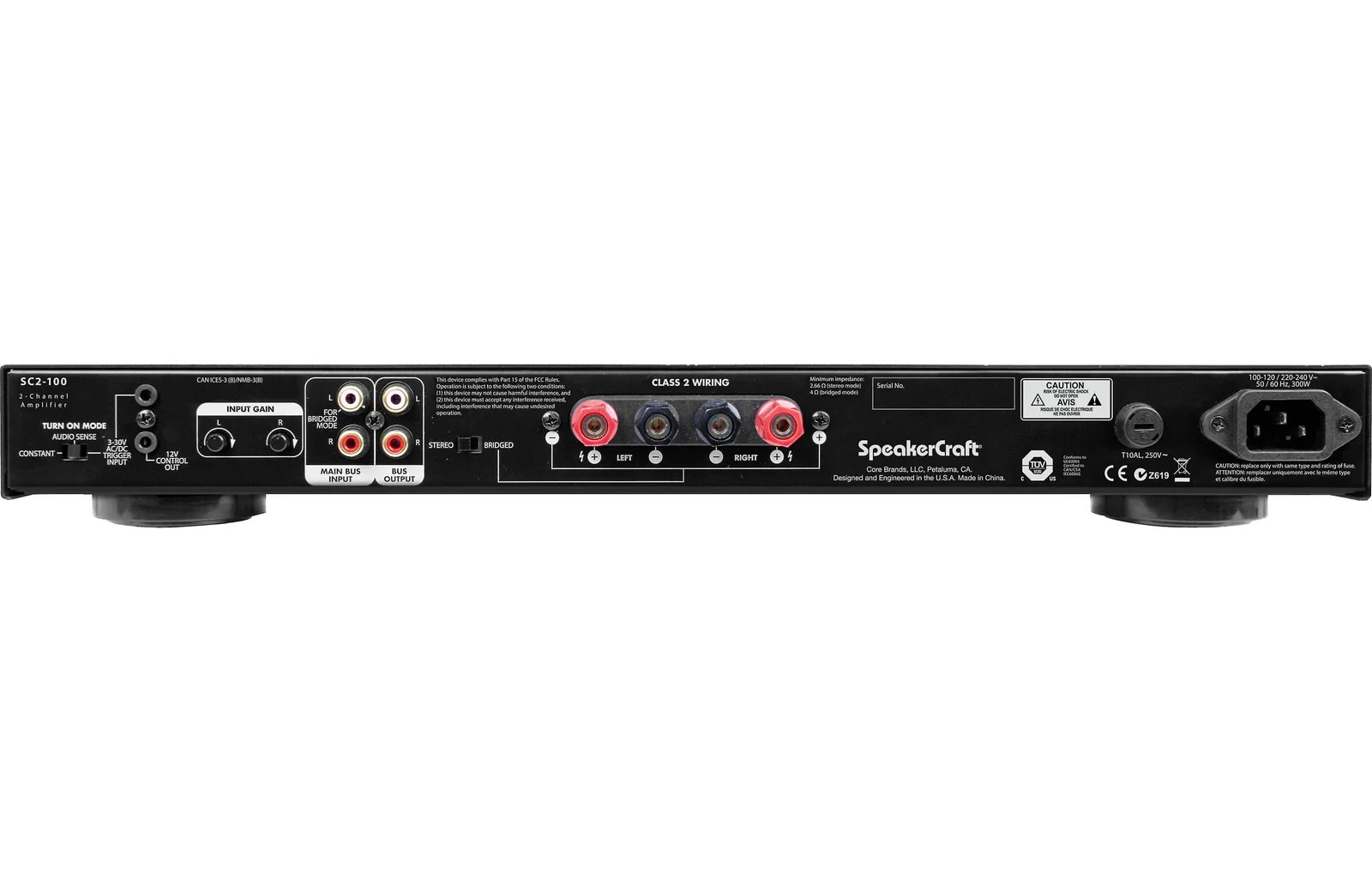Speakercraft SC2-100 2 Channel High Current Power Amplifier