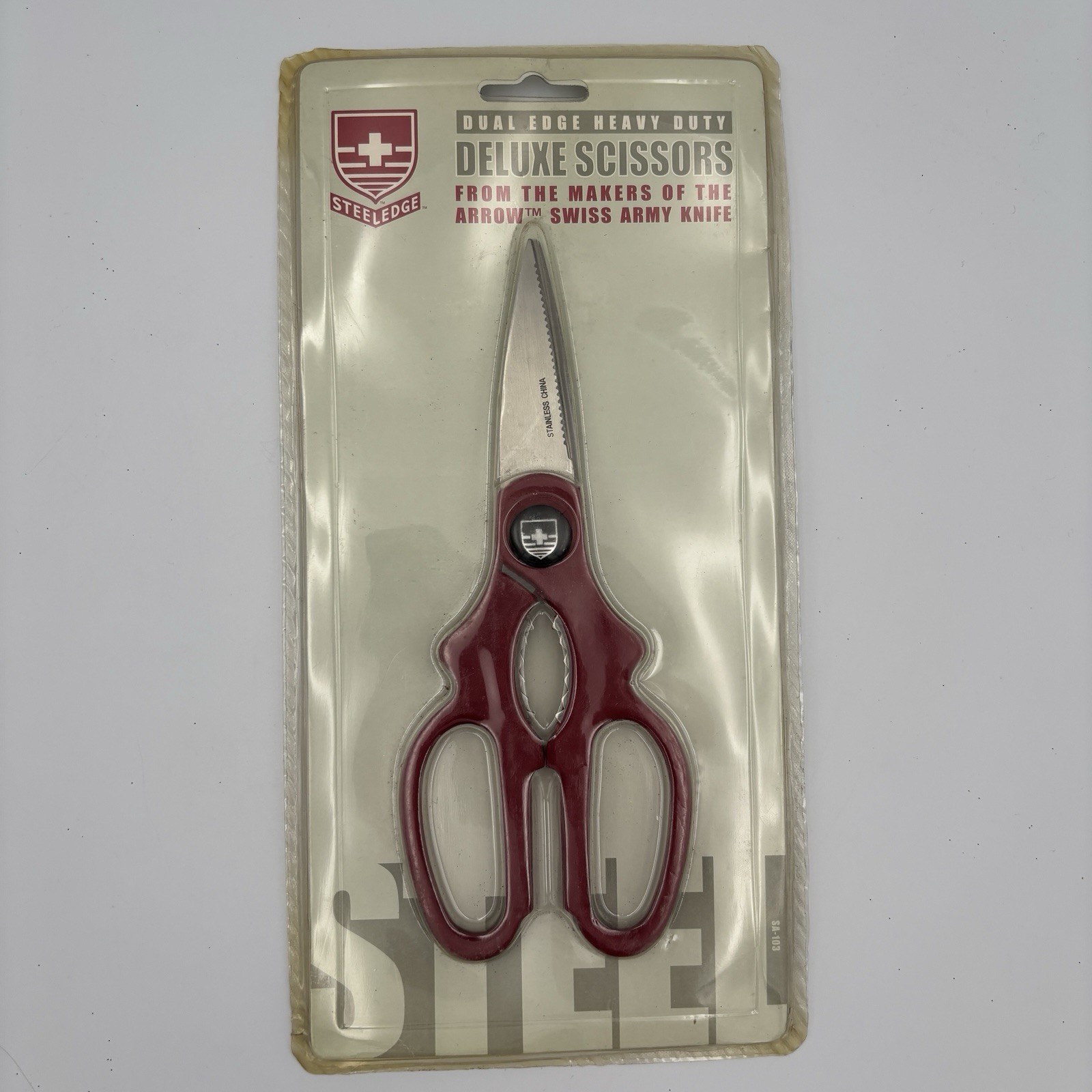 Vintage Arrow Steel Edge Deluxe Heavy Duty Scissor 8” Kitchen Shears Sealed New