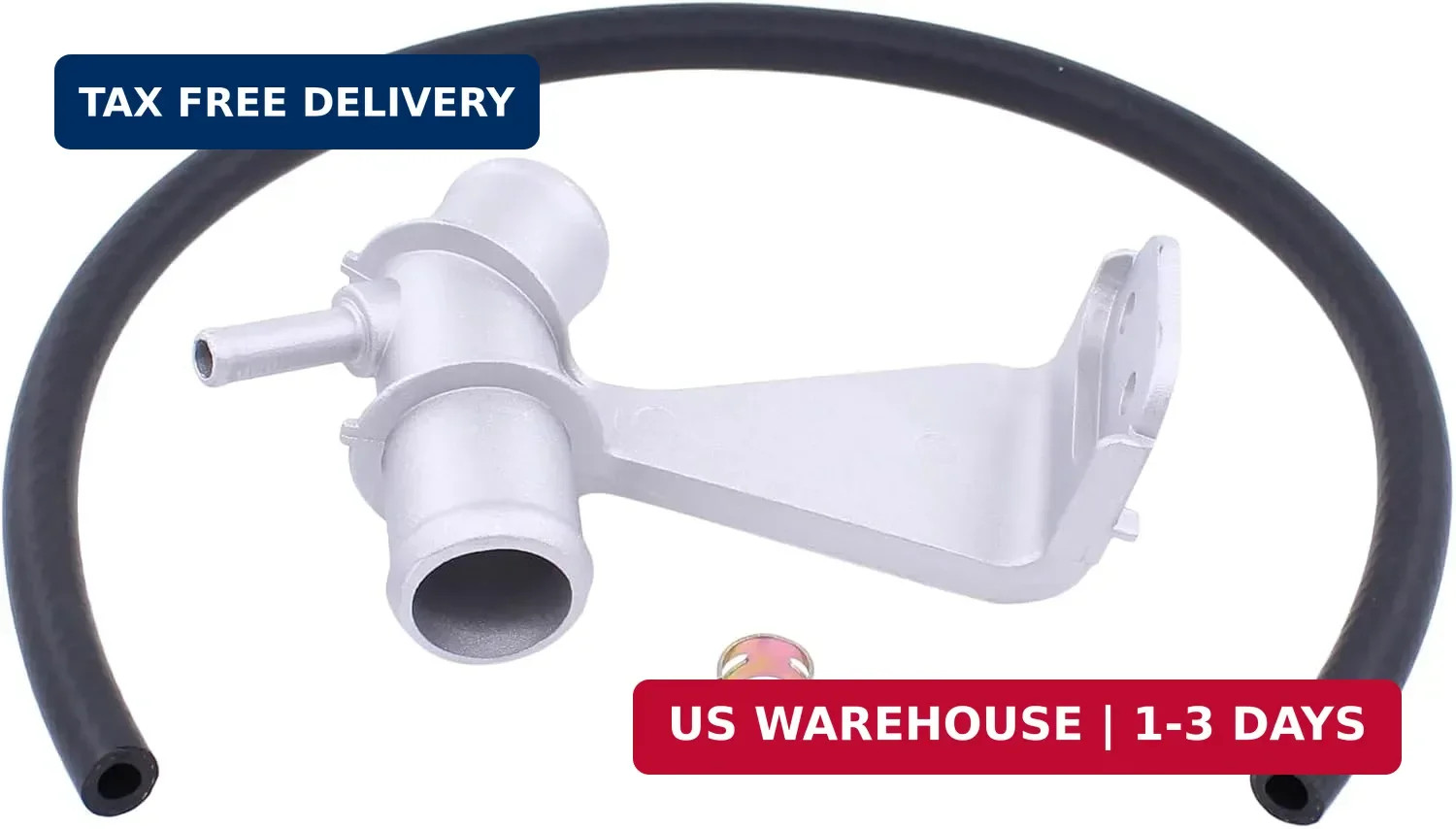 Engine Radiator Coolant Pipe and Thermostat Housing Connector Assembly | for Toy
