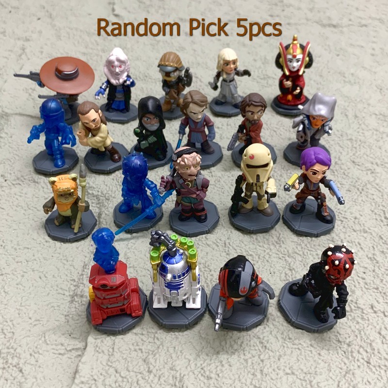 Random 5pcs Funko Star Wars Rivals Expandable Game Starter Set Booster