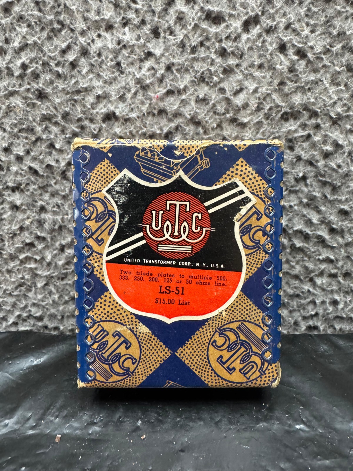 Vintage United Transformer Corp UTC LS-51 Linear Standard Audio Transformer