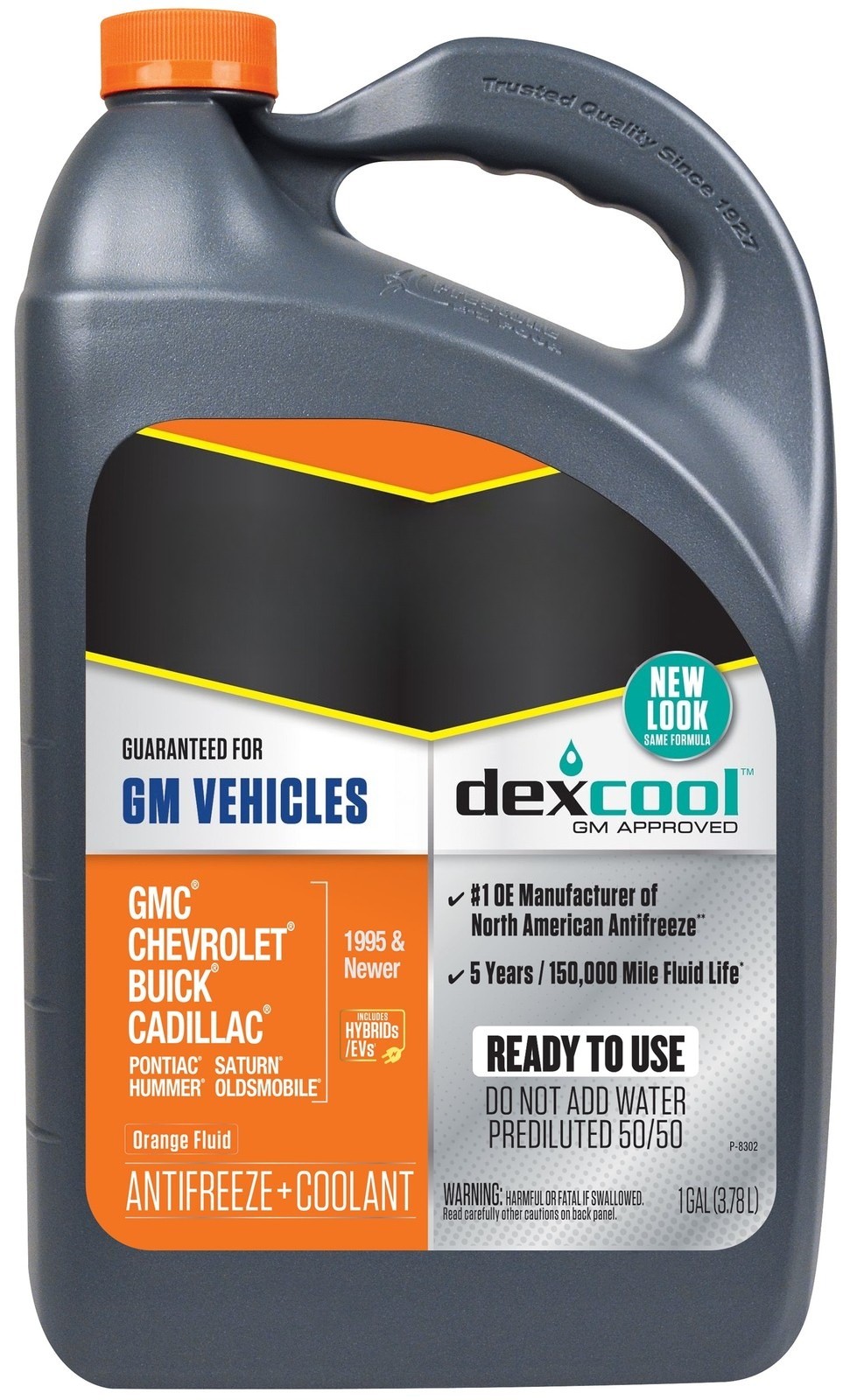 DEX-COOL Antifreeze+Coolant for GM Vehicles; Extended Life -1 gal