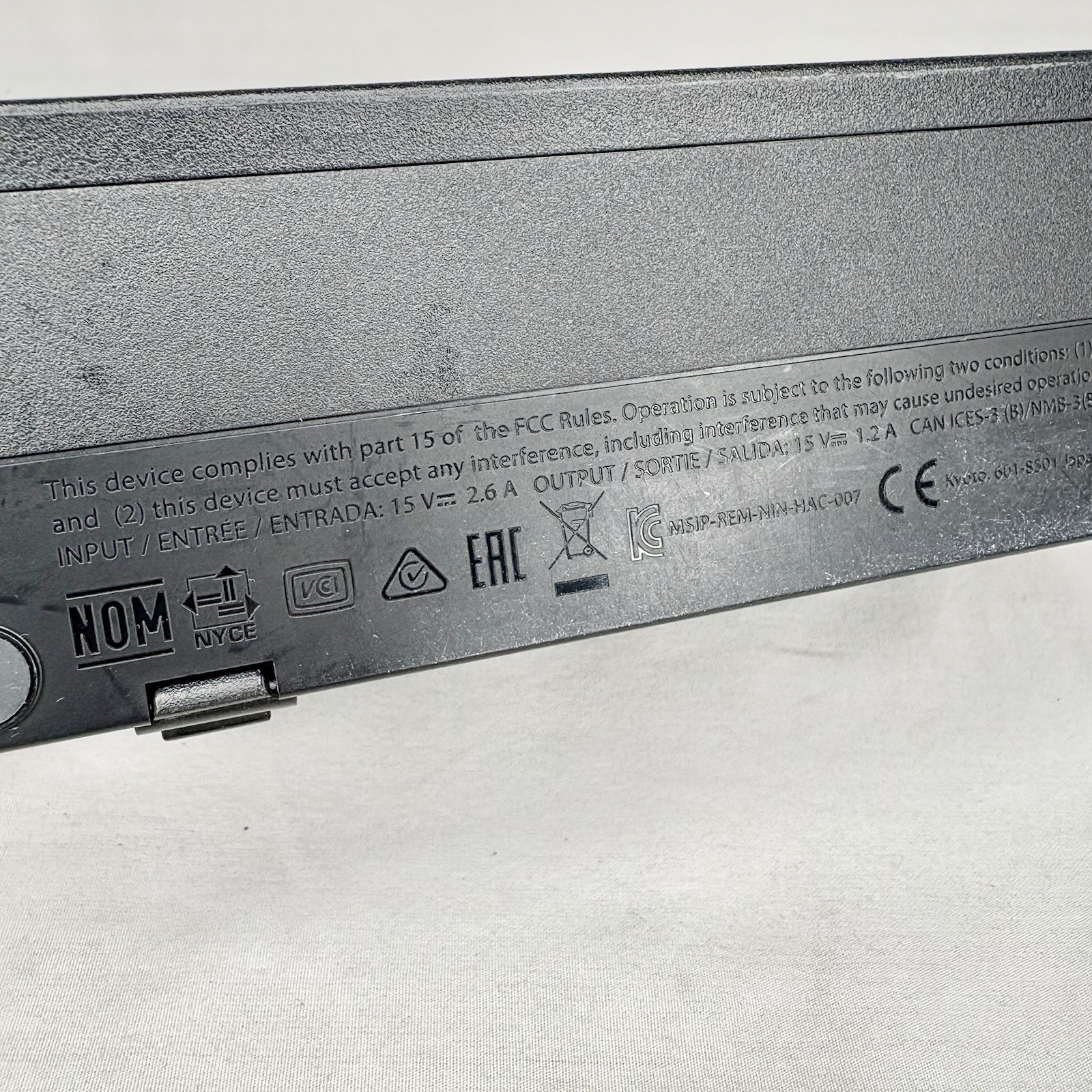 Nintendo Switch Dock HAC-007 OEM Official Black