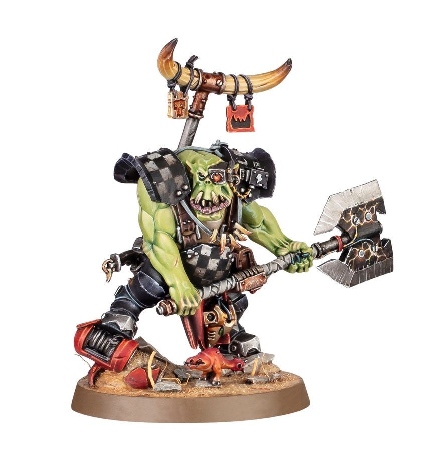 Warhammer 40K - Armageddon - Ork Bigboss - NOS - No box