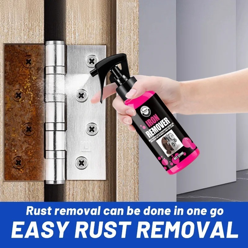 All-Purpose Rust Remover Spray 120ML Fast-Acting Iron Oxidation Eliminator US