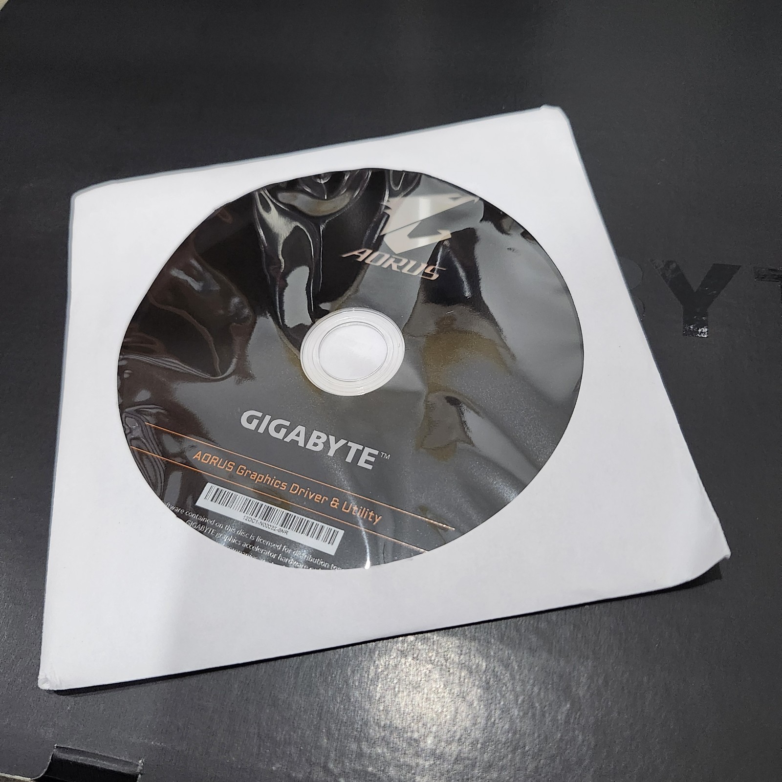 Gigabyte AORUS Graphics Driver & Utility Disc Installation