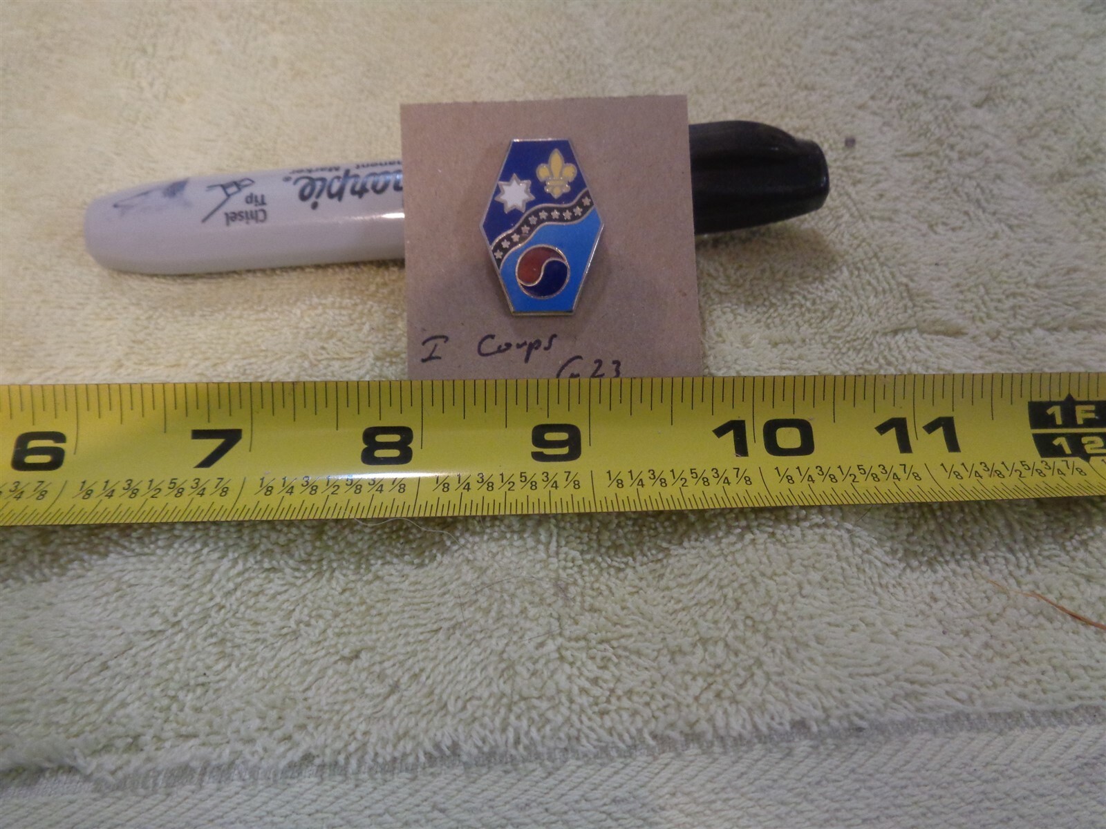 I Corps G23 Unit Crest, DI, DUI (DRAW#Z17)