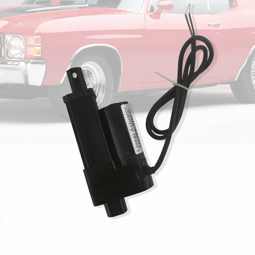 2 Inch Black Stroke Silent Mode Linear Actuator 1500N 330LBS Heavy Duty 10mm/s