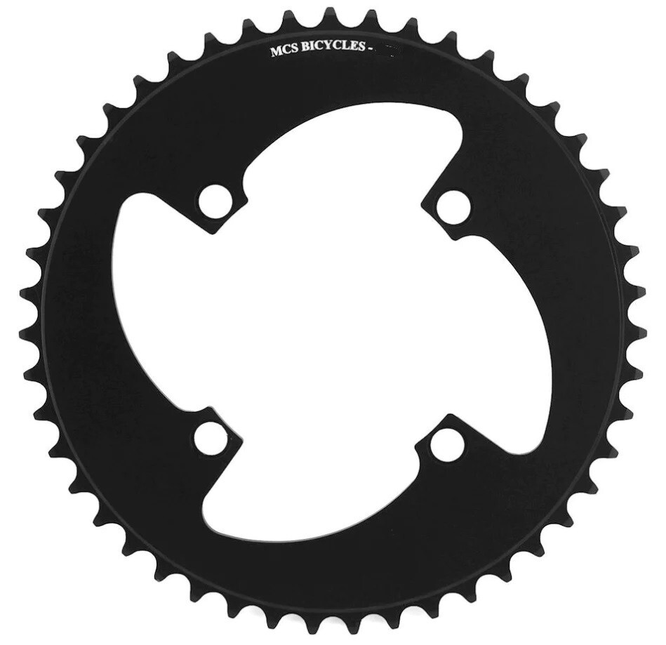 MCS 4-BOLT 3/32 CHAINRING 46T BLACK