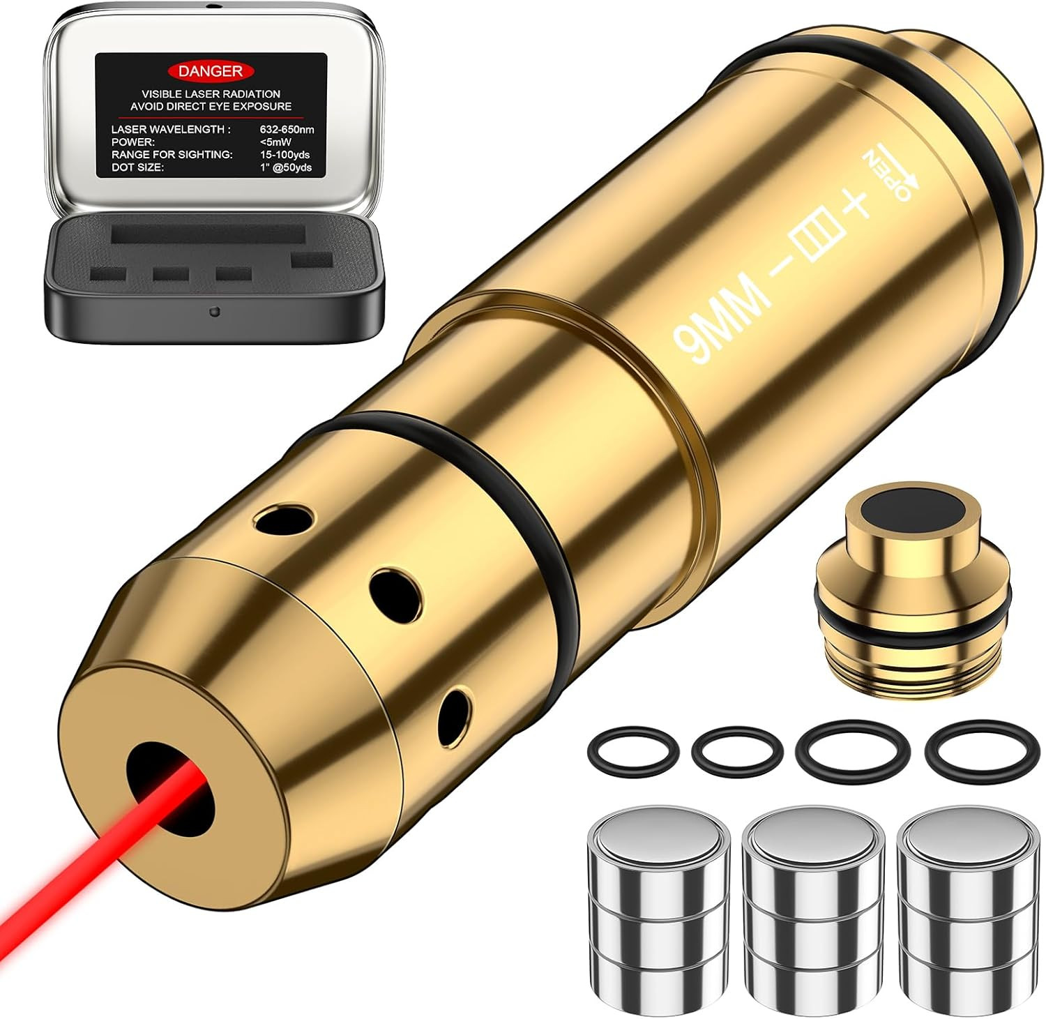 9Mm Laser Training Cartridge Dry Fire Laser Training System for Dry Fire Practic