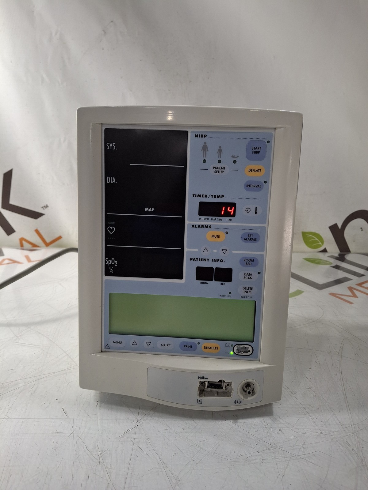 Datascope Accutorr Plus Vital Signs Monitor