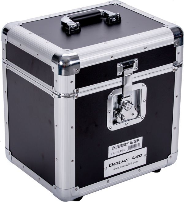 Deejay LED TBHELPBK Record Lp Case Up To 80 Lp Blk