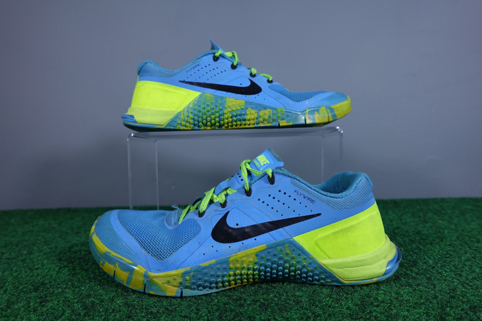 Nike Metcon 2 Training Shoes Mens 8.5 Flywire 843972-400 CrossFit Sneakers