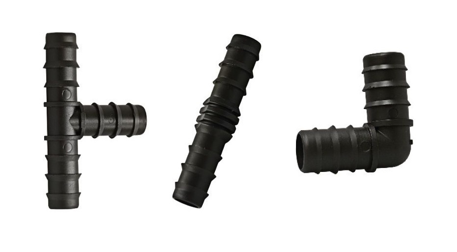 1" Barbed Fittings 25mm TEE, Elbow, Straight / Connector SAVE $$ W/ BAY HYDRO $$
