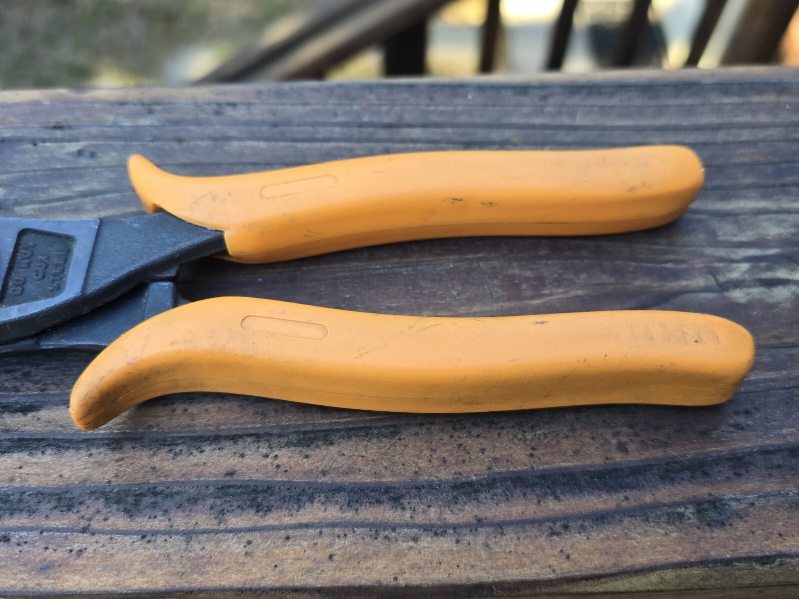 Vintage Klauke? Cable Cutter Germany One Hand Orange Handle
