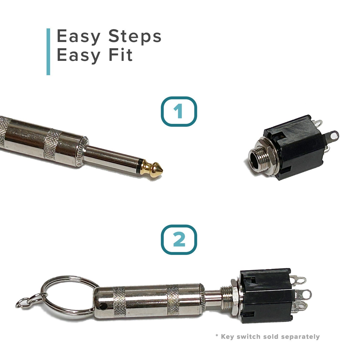 AlveyTech - Stereo Plug Key for Pride Mobility Scooters