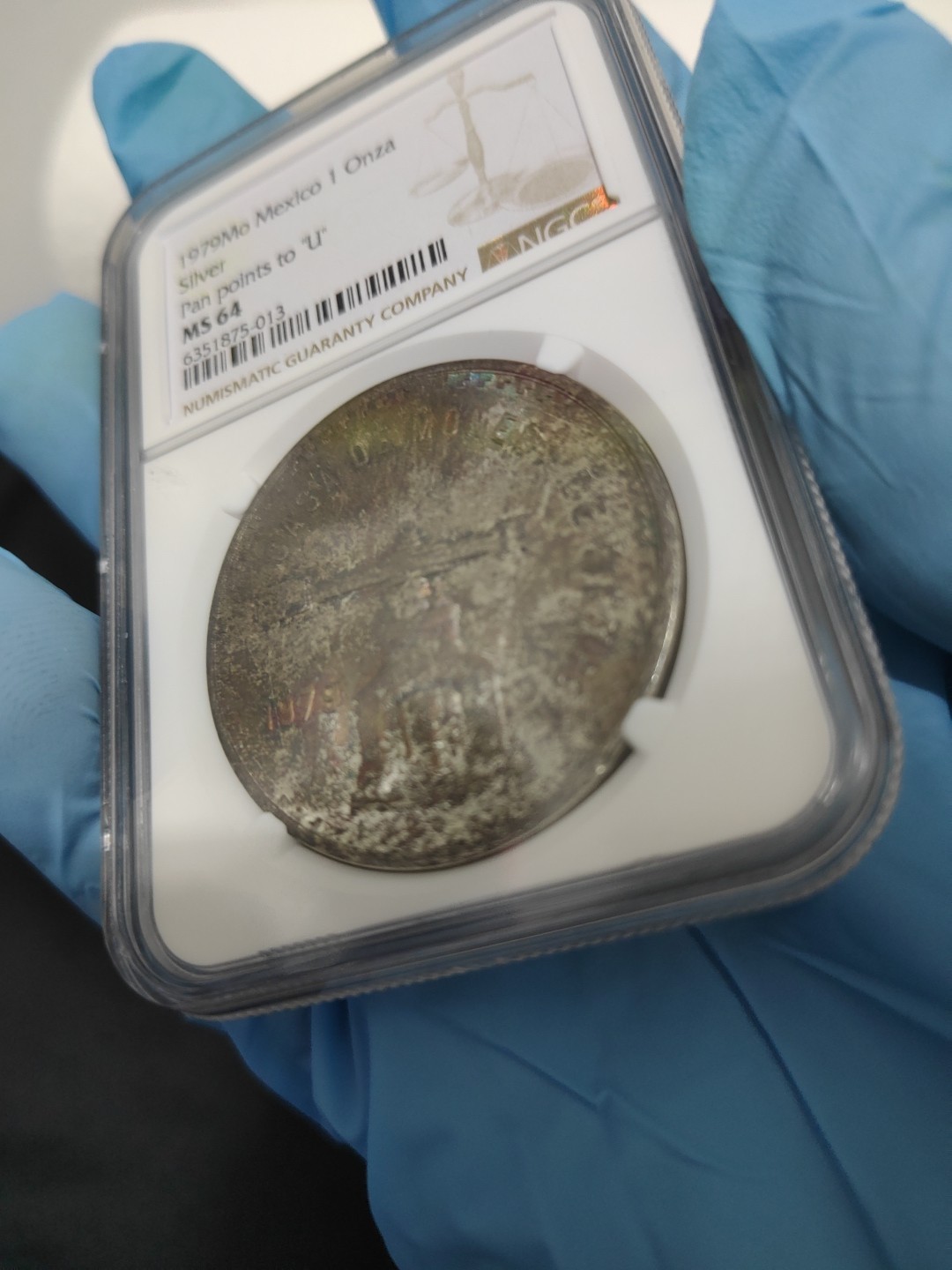 1979 1 oz Balance MS64 NGC with Toning