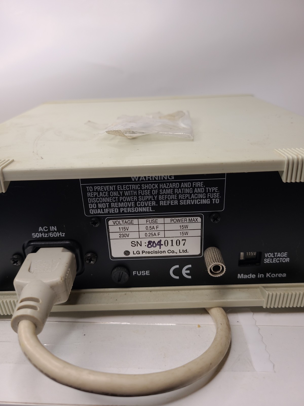 LG FG-7002C Sweep/ Function Generator.