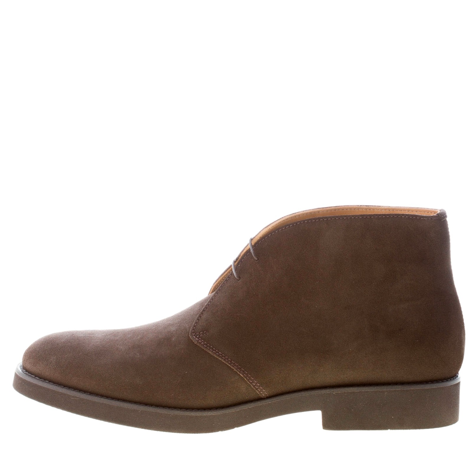 MILLE885 Men's Sahara Brown Suede Mocha Polish Shoes