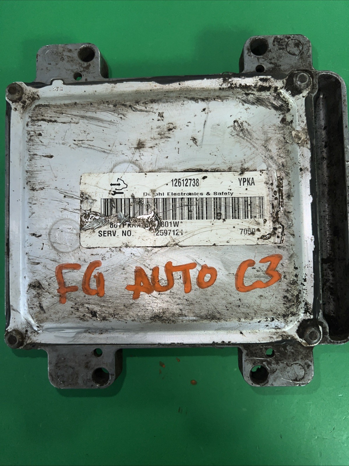 2007 CHEVY MALIBU 3.5L ENGINE CONTYROL MODULE UNIT ECM ECU 12612738 YPKA