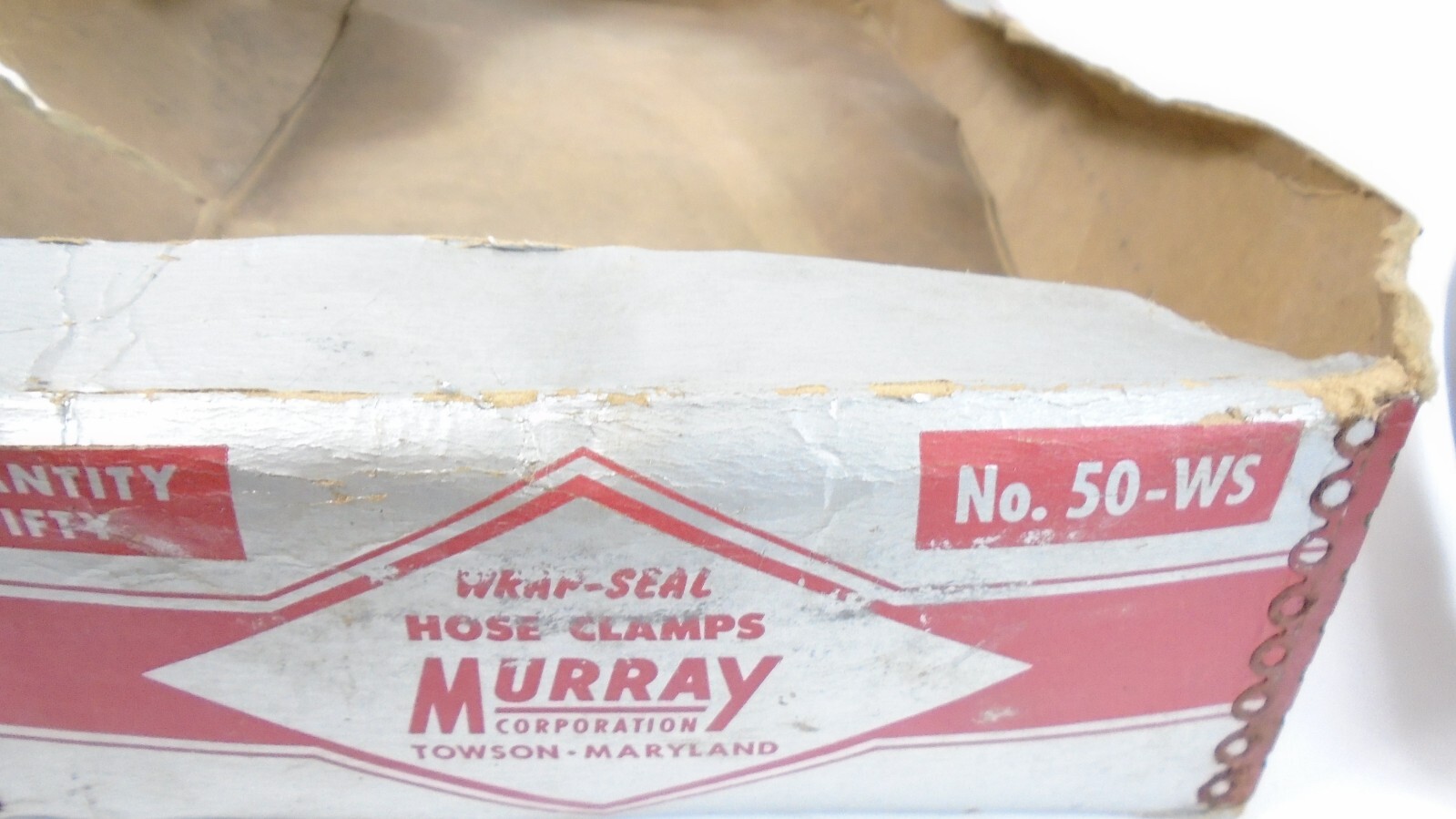 Murray Wrap Seal No. 50-WS Hose Clamps, Fits 1-3 1/2 Inch OD hoses NOS (QTY 5)