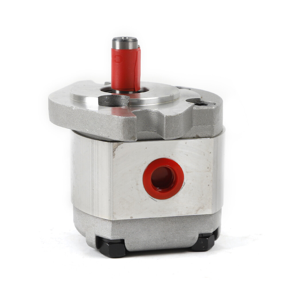 Hydraulic Gear Pump Flat Keyed Shaft SAE Flange Mounting Mini High Pressure