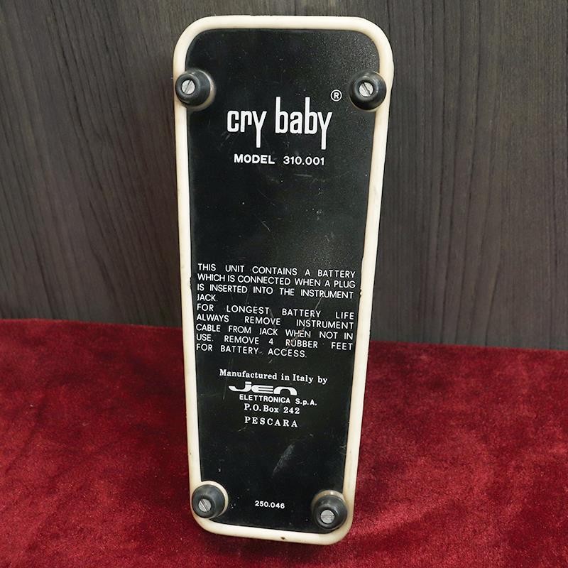 Jen Vintage Cry Baby Model 310.001 1974 Guitar Wah Pedal Used