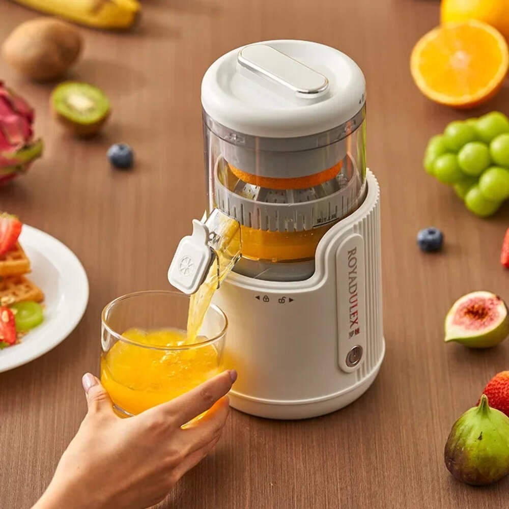 Large-Diameter Orange Juicer Pulp Separator Home Kitchen Vegetable Fruit Juicer