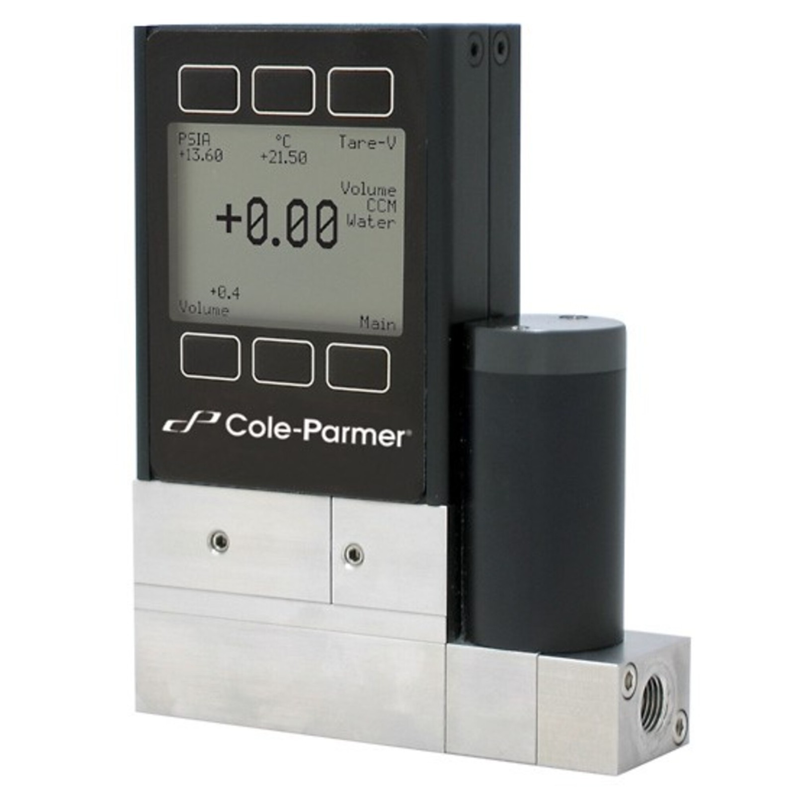 NEW Cole-Parmer EW-32907-63 Gas Mass Flow Controller 5-500 mL/min RS232