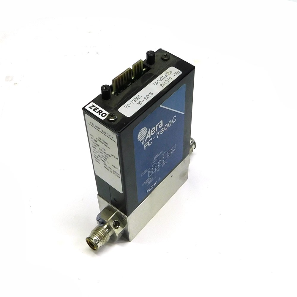 Advanced Energy Aera FC-7800C Mass Flow Controller 500 SCCM BCL3(0.430) 1/4" VCR