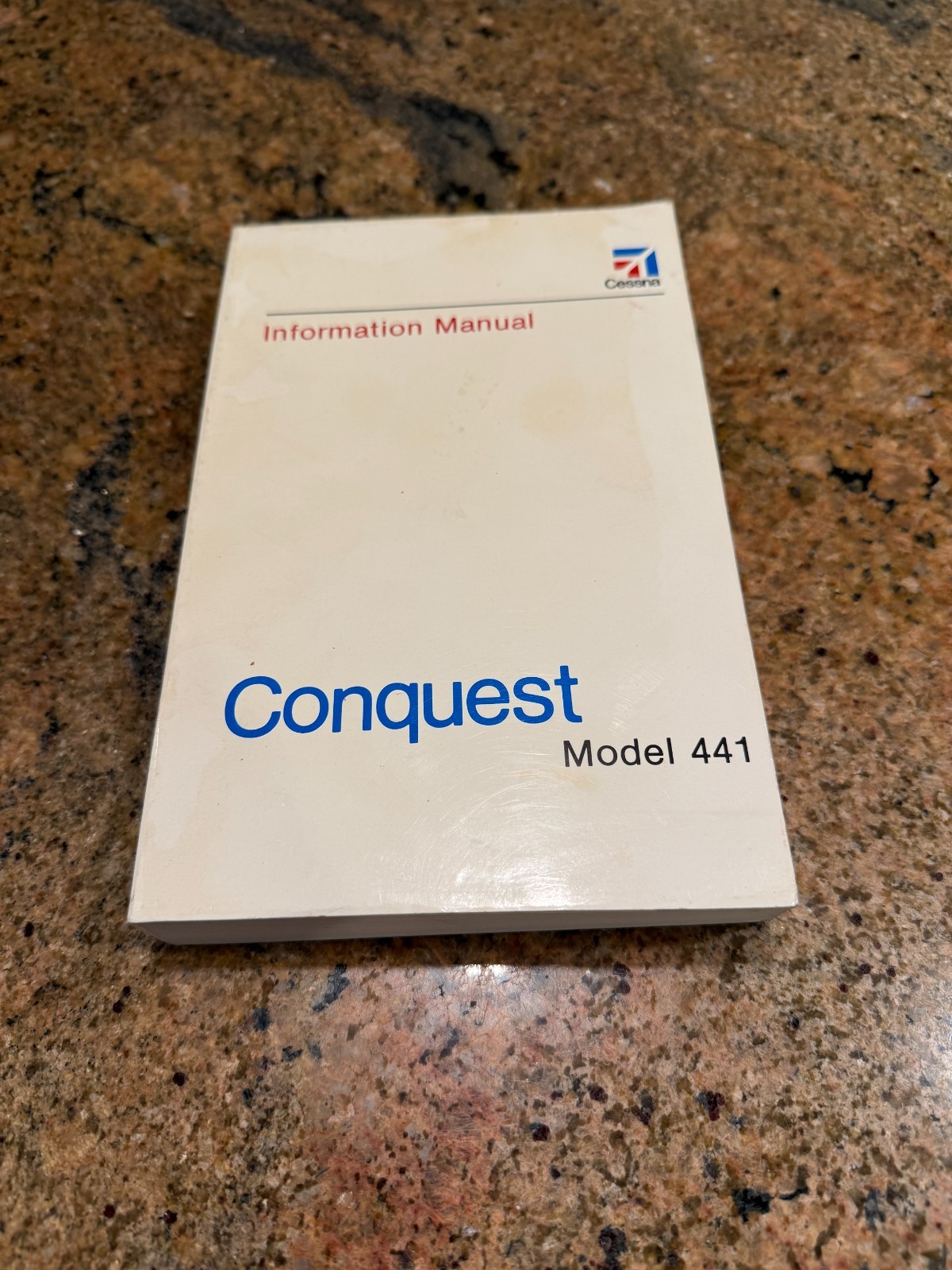 Cessna Information Manual Conquest Model 441 For Airplanes