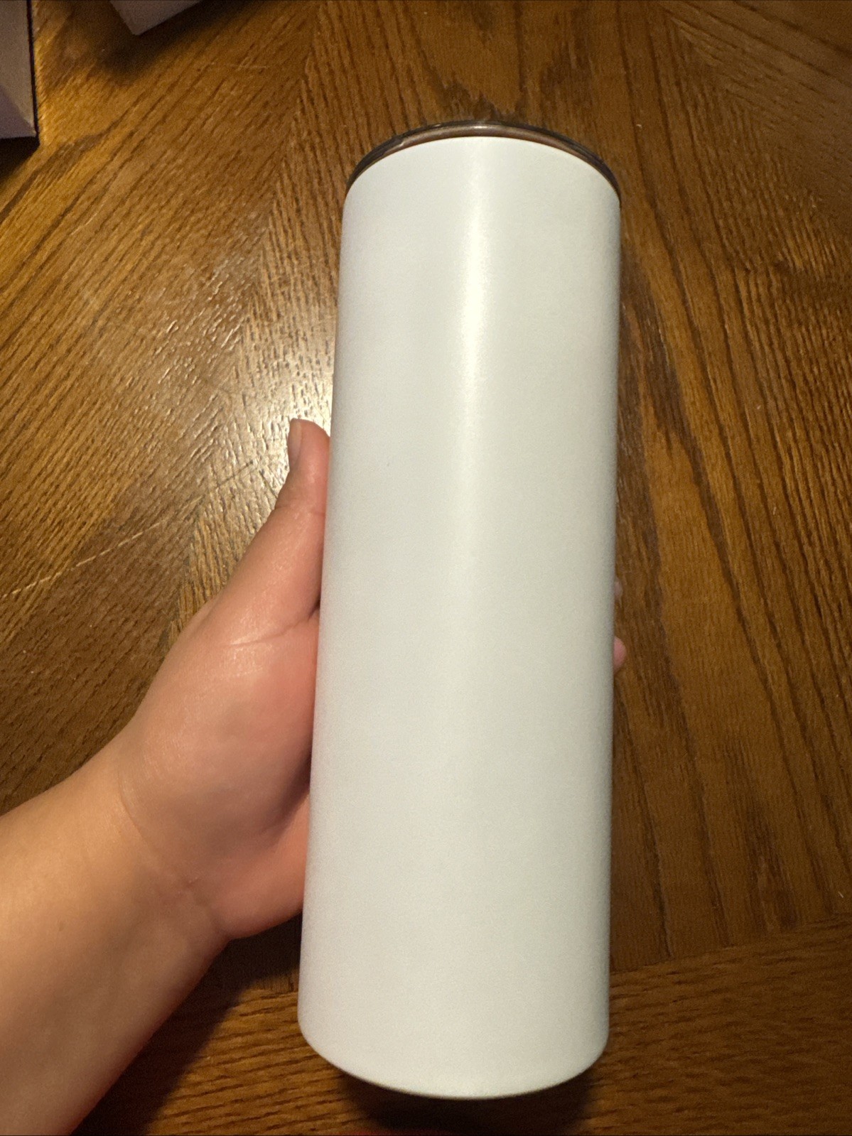NEW 20oz MATTE Stainless Steel Skinny Sublimation Tumbler w Lid Straw SET of 5