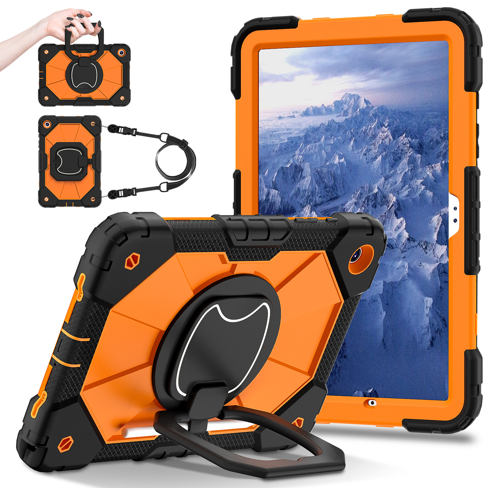 For Samsung Galaxy Tab A11Plus 2025/ A11 2025 With Stand Shockproof Rugged Case