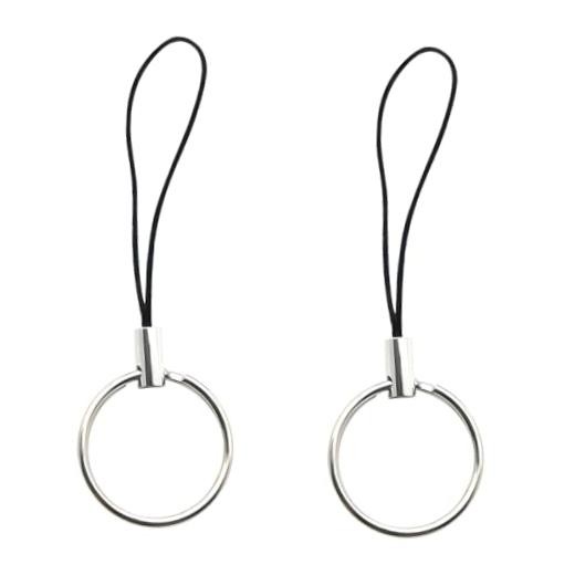 2 PCS Car Key Chain, Model S 3 X Y String Keychain Rope Lanyard, Lightweight