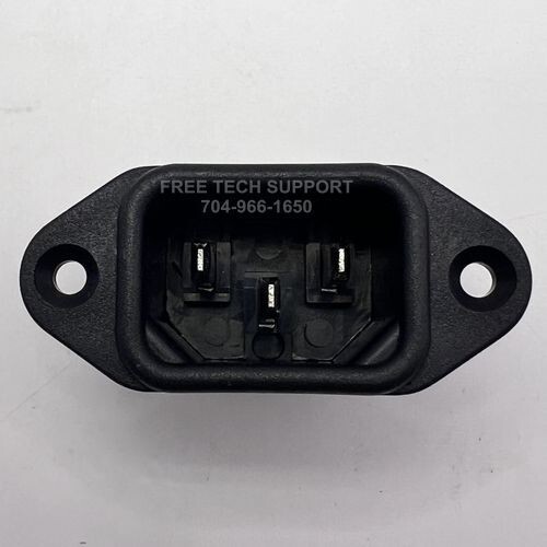Tuttnauer AC INLET RECEPTACLE RPI Part #RPR583 OEM 02819993