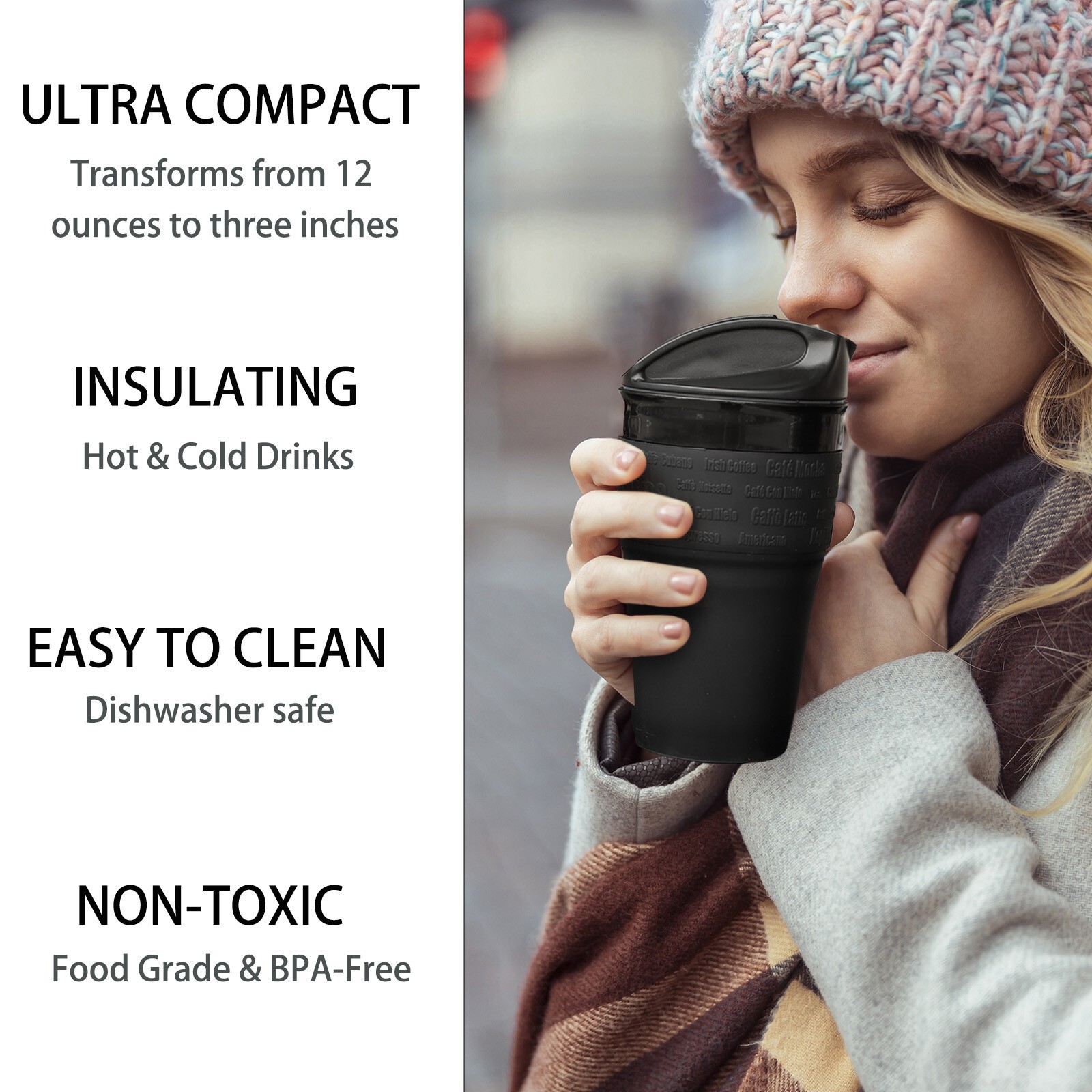 Collapsible Coffee Cup