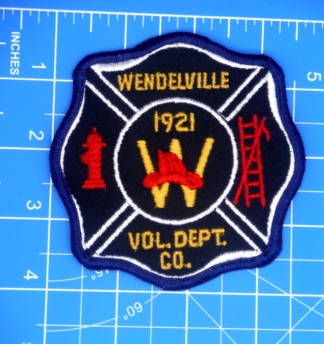 Wendelville New York Vol. Fire Department patch