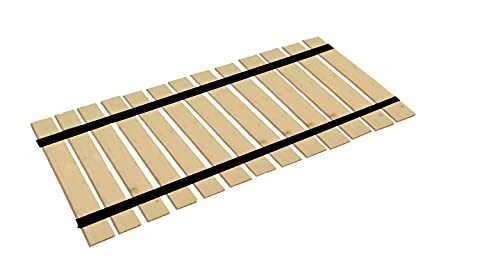 Wood Bed Slats Full Double Size Specialty 2" Gap Support for Back Pain Backache