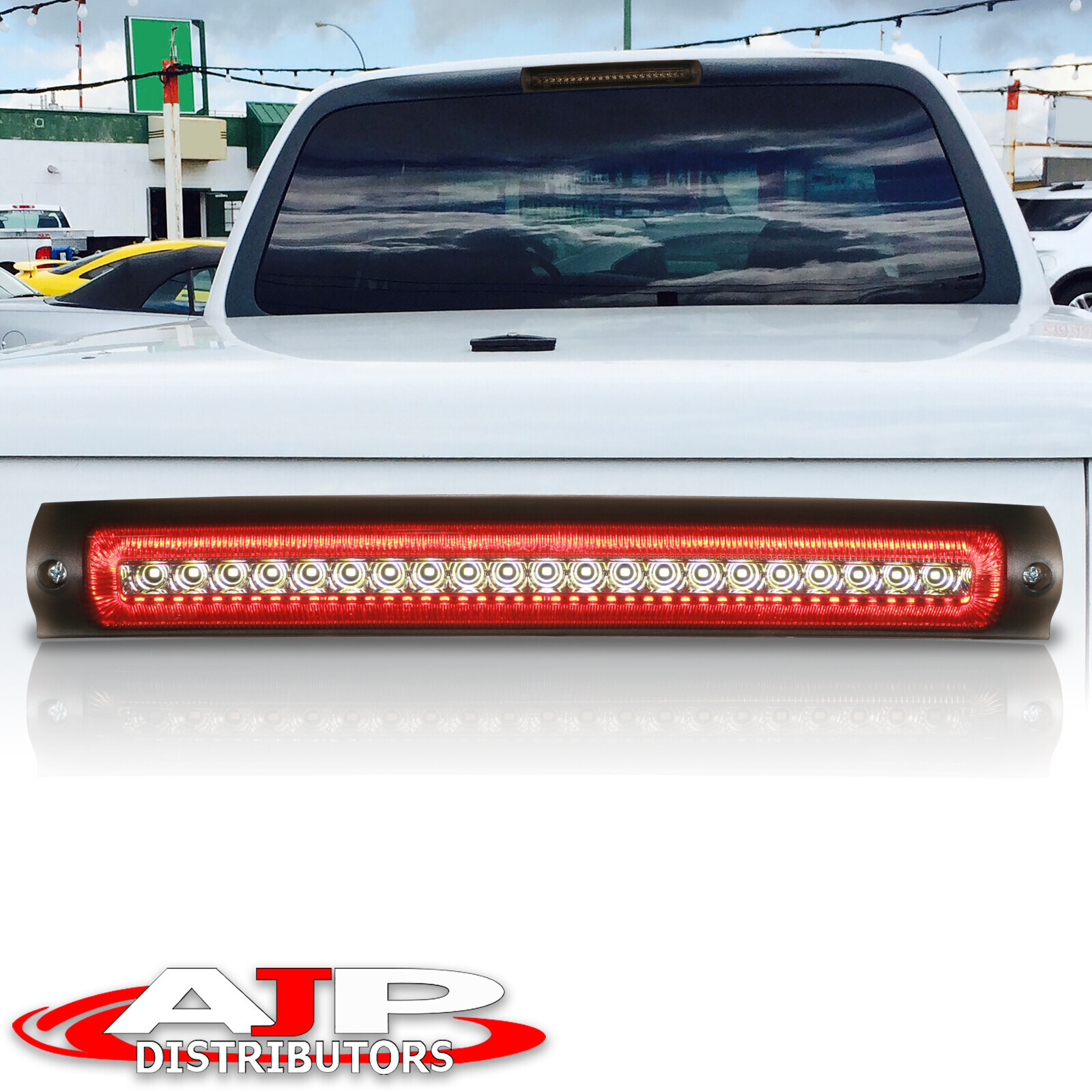 Smoke LED 3RD Brake Stop Light Cargo Lamp For 1997-2003 Ford F150 F250 Excursion