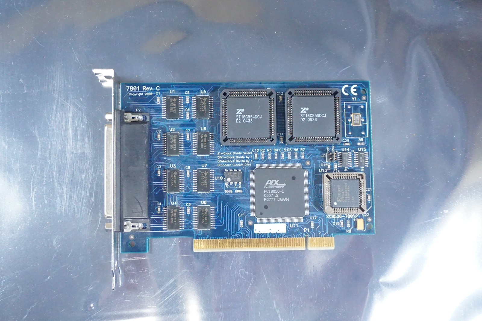 SeaLevel 7801-SE-DB9 7801 Rev. C 8-Port RS-232 PCI Board CAN Module