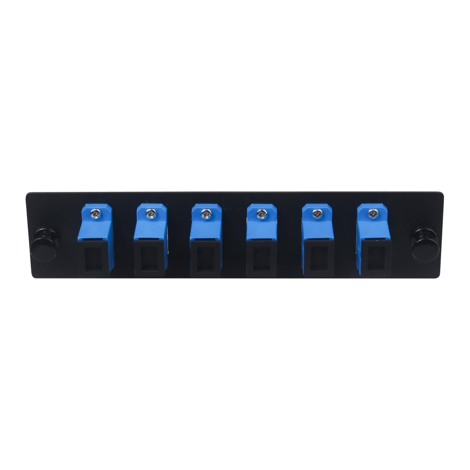 6 Fiber SC to SC UPC Singlemode Fiber Patch Panel Coupler Adapters 1 PCS