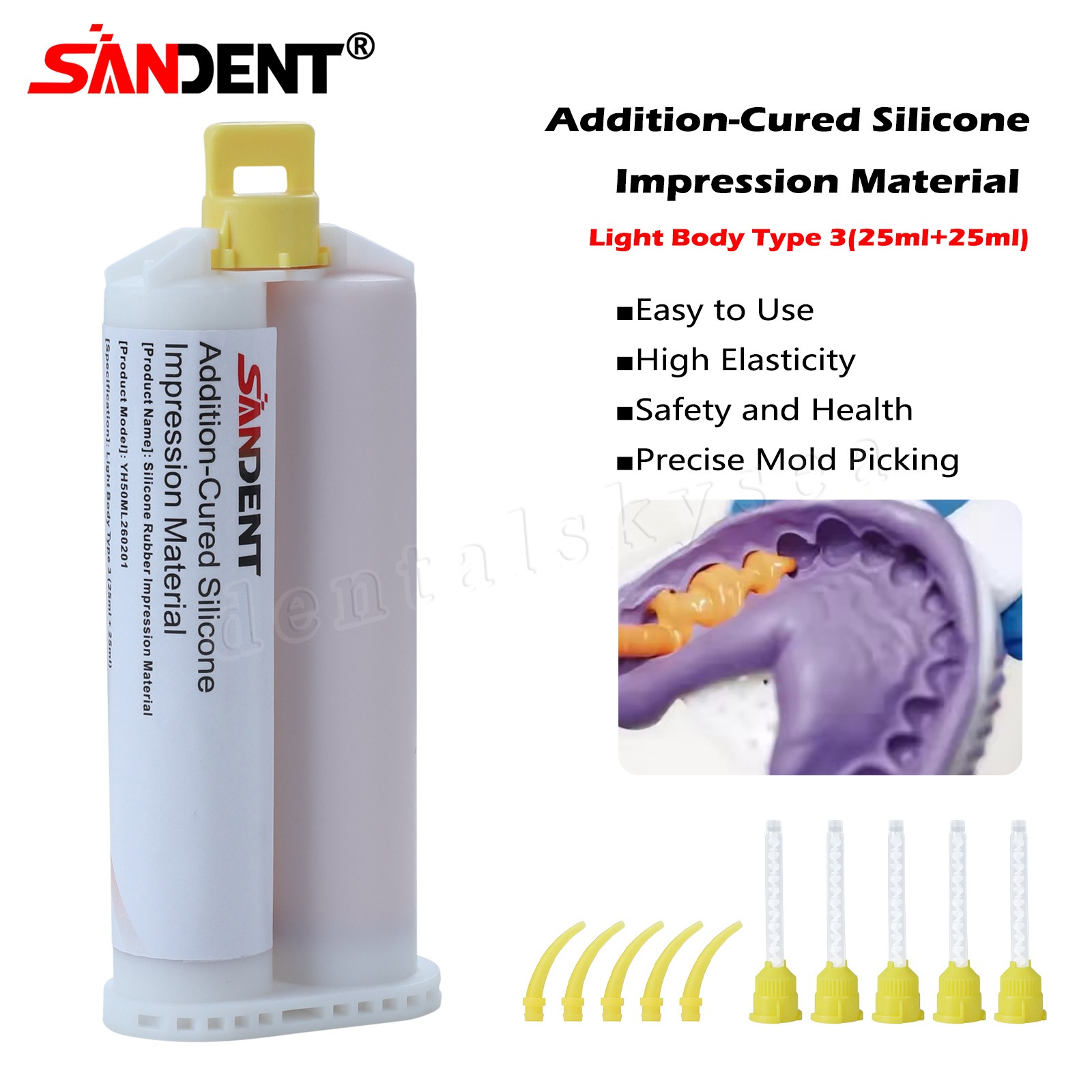 Dental Impression Material silicone Putty Normal Set Heavy/Light Body
