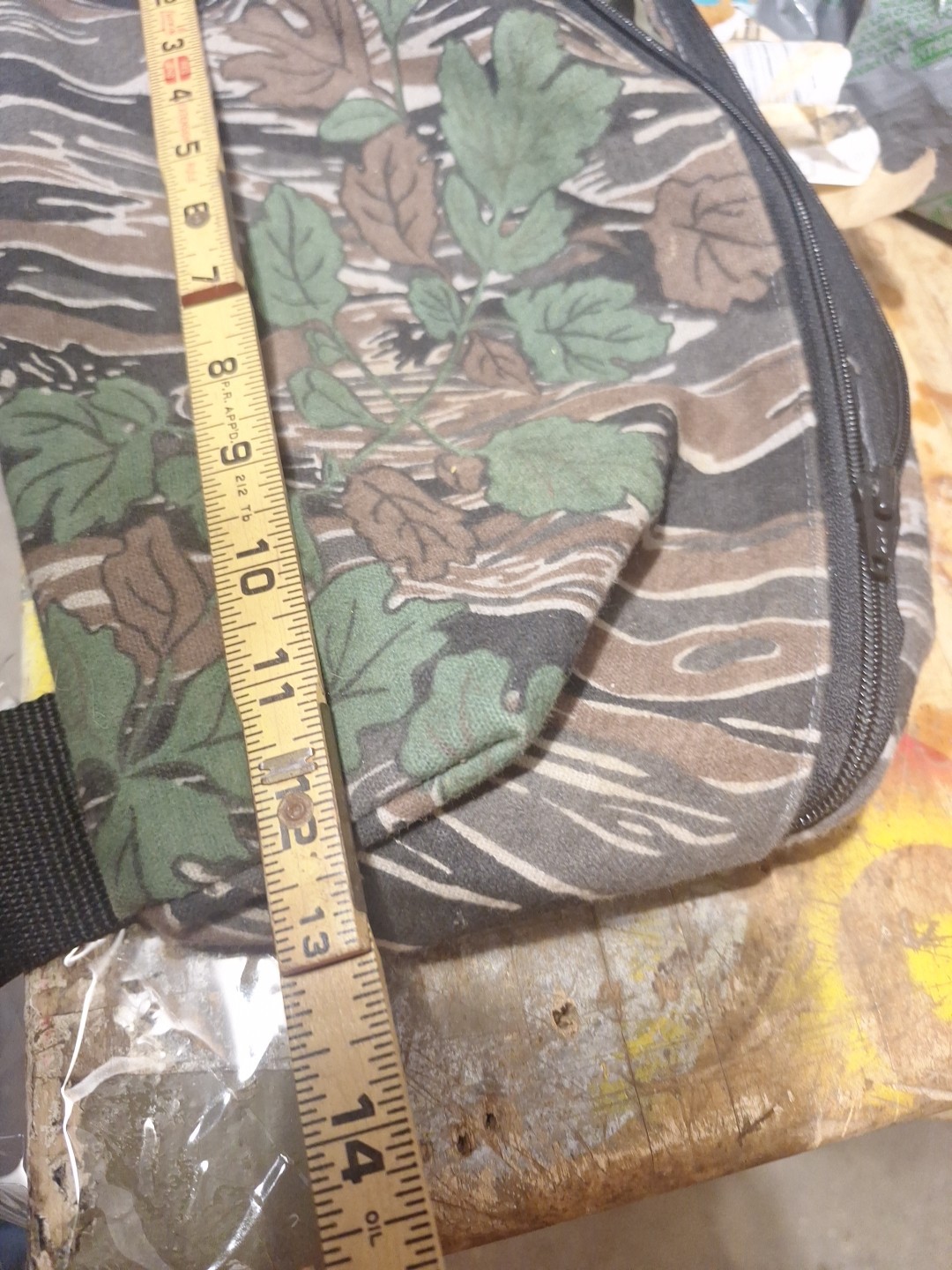 Vintage Extra Large Camo Fanny Pack Waist Made In USA Hunting Realtree