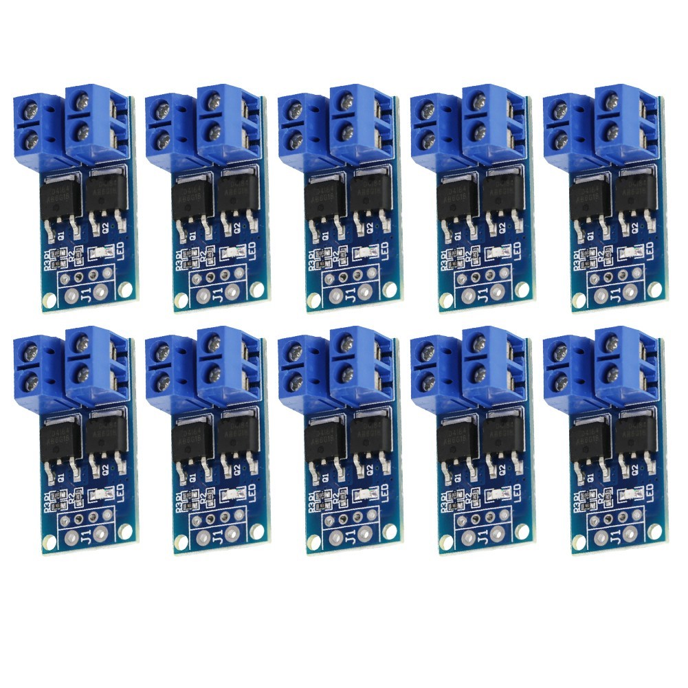 10 Pcs High Trigger Switch Driver Modules for LED Strips and Motors