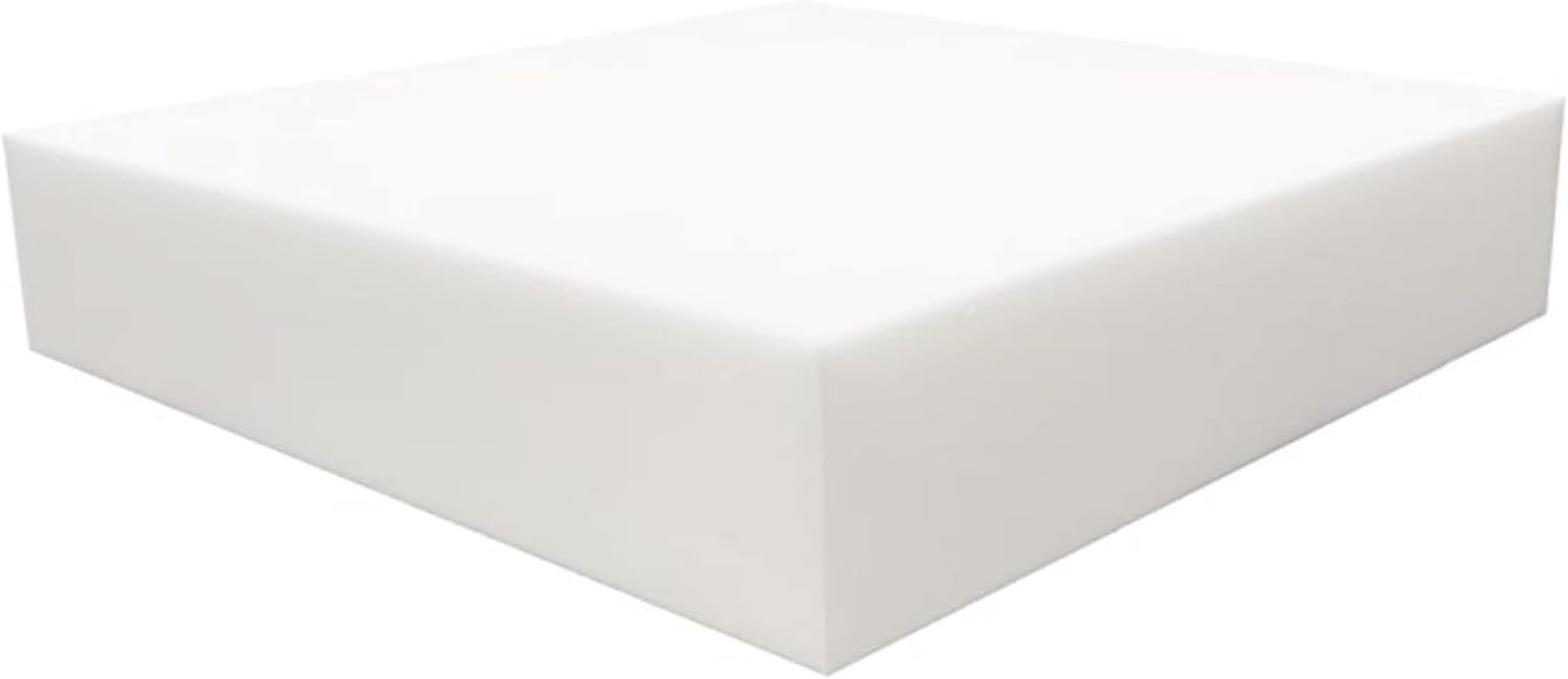 High Density Upholstery Foam 5 Inch Thick 24x24 Cushion Replacement Pad Seat Use