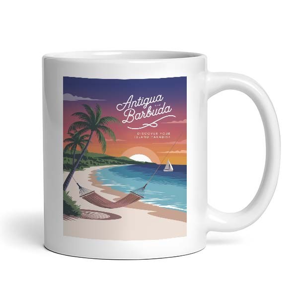 Antigua And Barbuda - Travel Mug