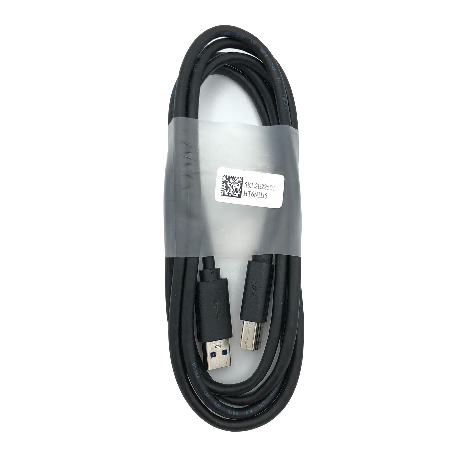 Original 5ft Cable USB Type A to B for Epson WorkForce ES-400 Document Scanner