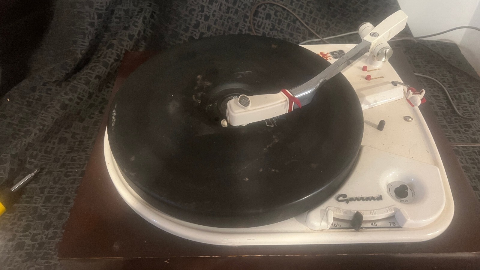 Garrard 4hf turntable MOTOR IS WORKING!