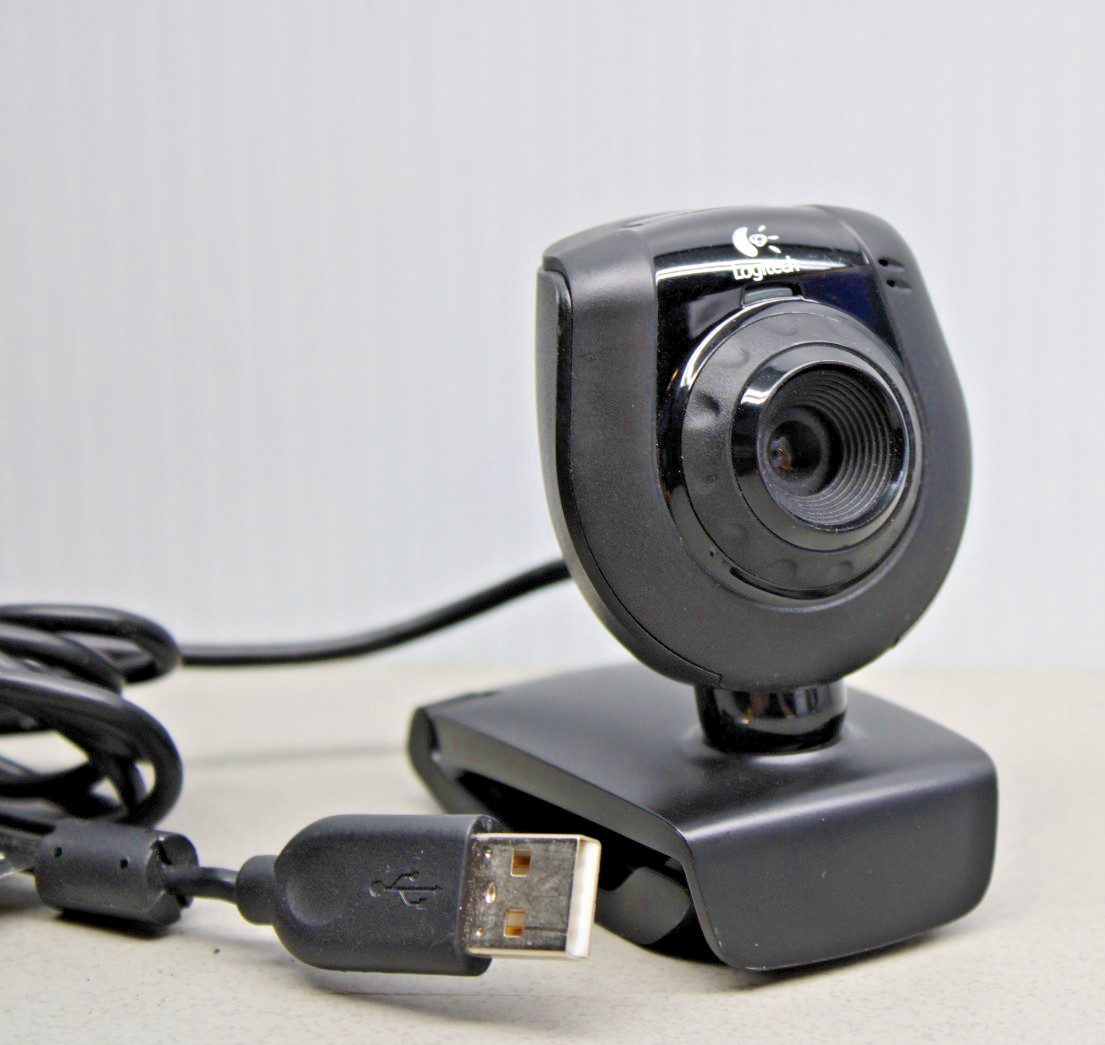 Logitech Webcam QC 3000 V-U0001 Web Cam - Tested Works